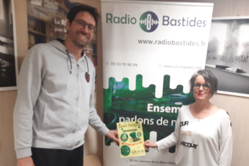 Radiobastides - Initiatives Citoyennes Hautefage-La-Tour fête Saint-Patrick
