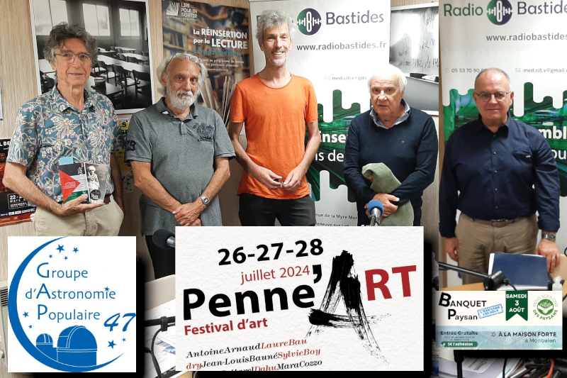 Radiobastides - De Vive Voix Le magazine culturel du 27 juillet 2024