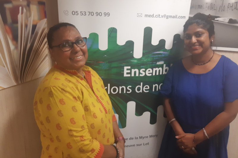 Radiobastides - Initiatives Citoyennes Laxmi France - Radah et Poonam