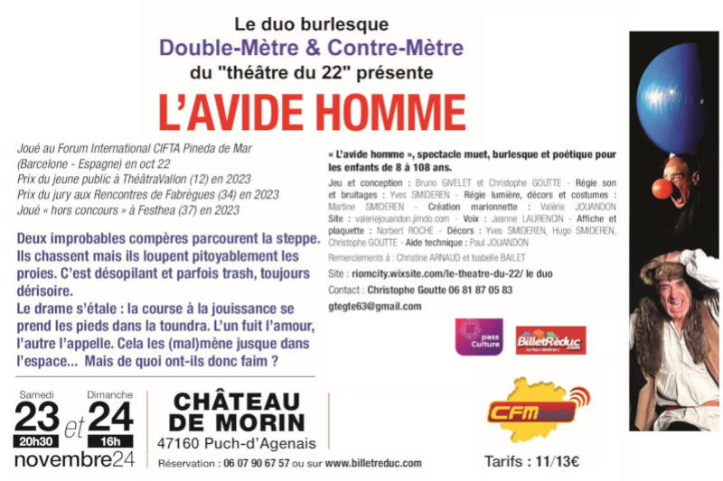 Radiobastides - Initiatives Citoyennes Alain Courmont - L'avide Homme