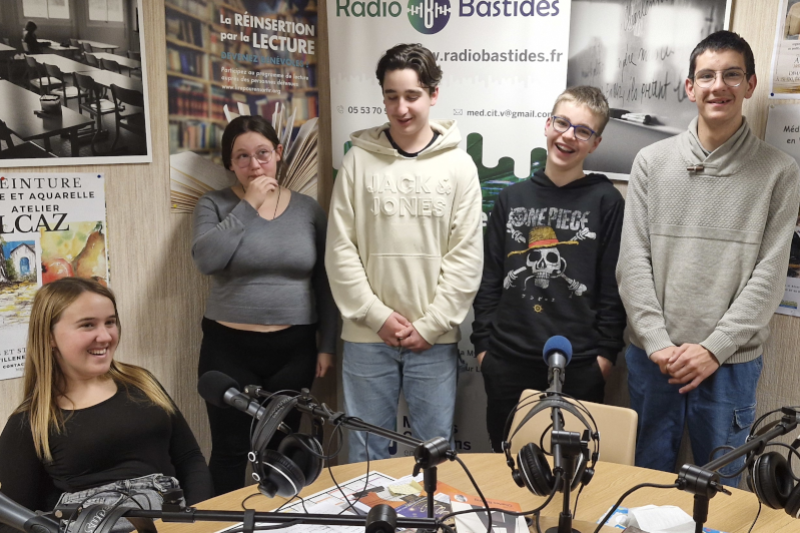 Radiobastides - L’École De La Vie MFR de Pujols - Bilan des stages - Second groupe