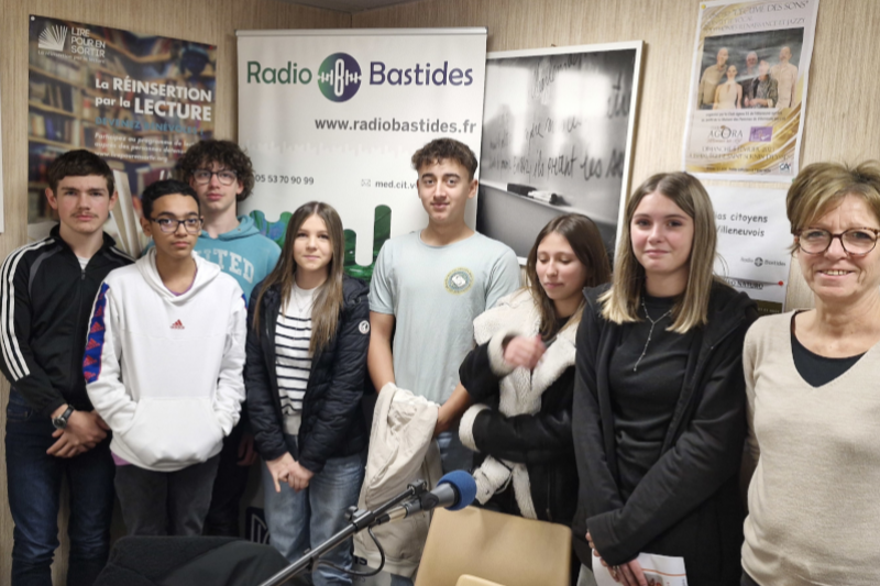 Radiobastides - L’École De La Vie Les élèves de la MFR de Pujols