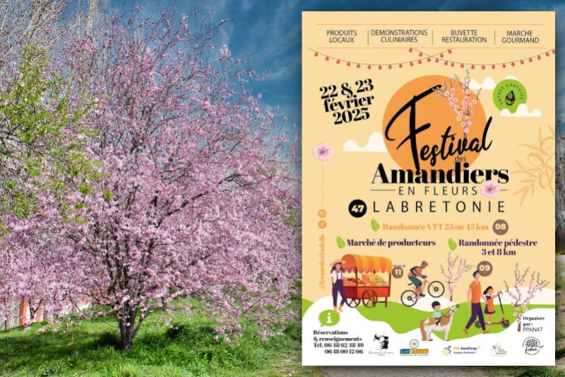 Radiobastides - Matinale Buissonnière Parlons terroir - Festival des amandiers en fleurs