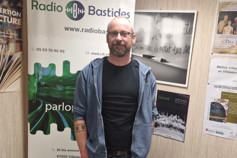 Radiobastides - Initiatives Citoyennes Mathieu Romain - Journaliste sur Radio Entre-Deux-Mers