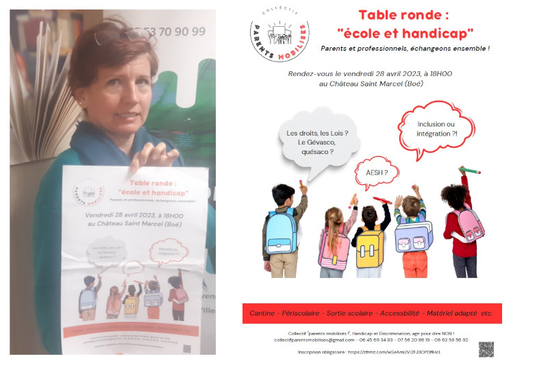 Radiobastides - Initiatives Citoyennes Table ronde « Ecole et Handicap »