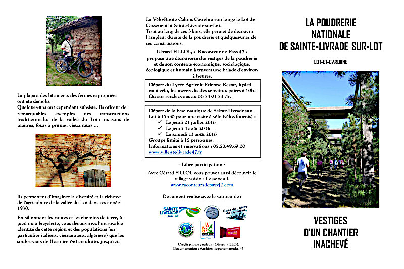 Radiobastides - Initiatives Citoyennes La poudrerie de Sainte-Livrade-sur-Lot