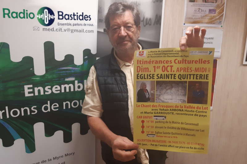 Radiobastides - Initiatives Citoyennes Visite de l'église Sainte Qitterie de Massels